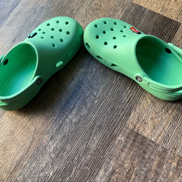 Mint Crocs - Size W 9 - Picture 5 of 6